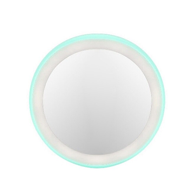 Four Color LED Lighted Mini Makeup Mirror